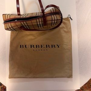 Authentic Burberry Haymaker Handbag